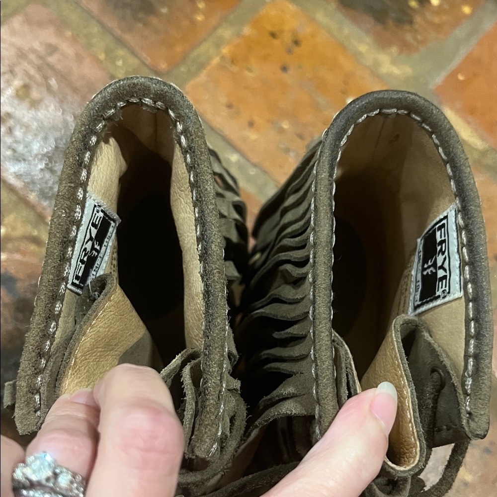 Frye Women's Parker Fringe Boots - Picture 13 of 14